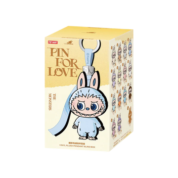 Pop Mart The Monsters Labubu Pin for Love Series Vinyl Plush Pendant Blind Box (A-M Series)